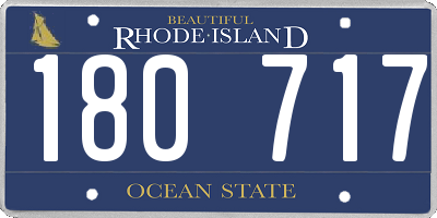 RI license plate 180717