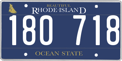 RI license plate 180718