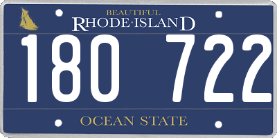 RI license plate 180722