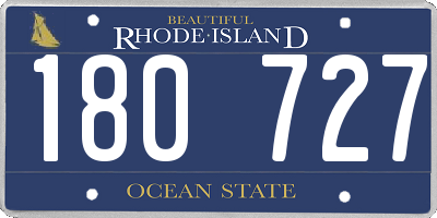 RI license plate 180727