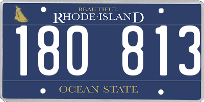 RI license plate 180813