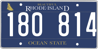 RI license plate 180814
