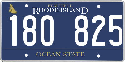 RI license plate 180825