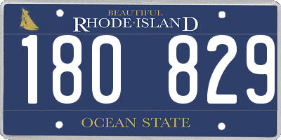 RI license plate 180829