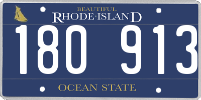 RI license plate 180913