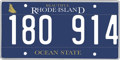 RI license plate 180914