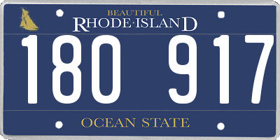 RI license plate 180917