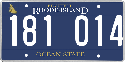 RI license plate 181014