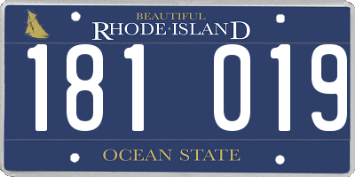 RI license plate 181019
