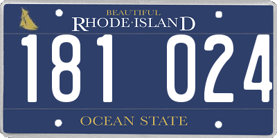 RI license plate 181024