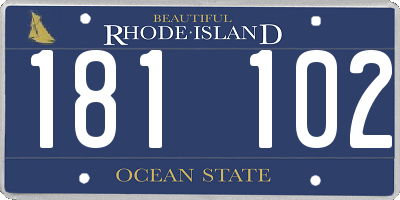 RI license plate 181102