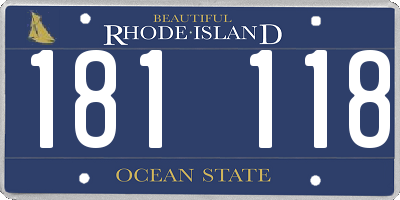 RI license plate 181118