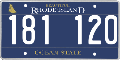 RI license plate 181120
