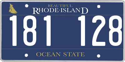 RI license plate 181128