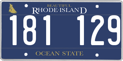 RI license plate 181129