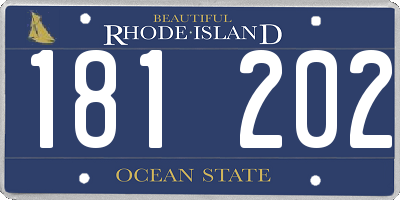 RI license plate 181202