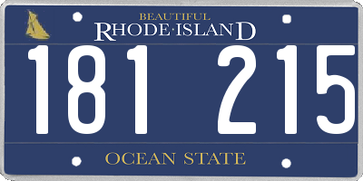 RI license plate 181215