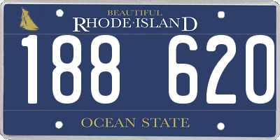 RI license plate 188620