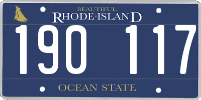 RI license plate 190117