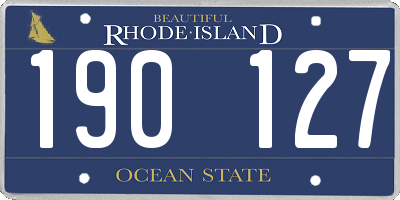 RI license plate 190127