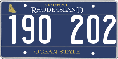 RI license plate 190202