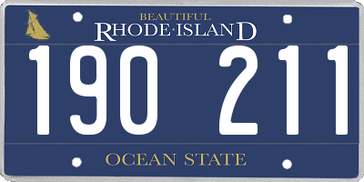 RI license plate 190211