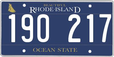 RI license plate 190217