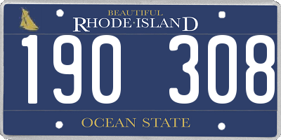RI license plate 190308