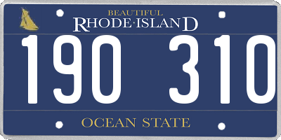 RI license plate 190310