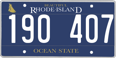 RI license plate 190407