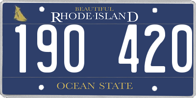 RI license plate 190420