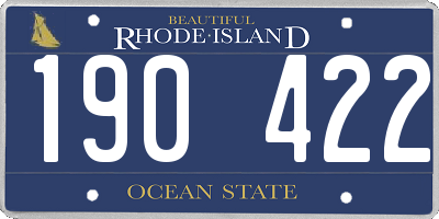 RI license plate 190422