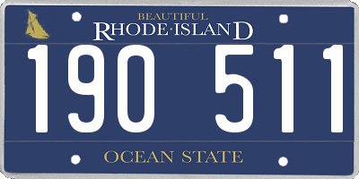 RI license plate 190511