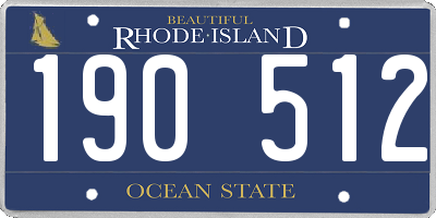 RI license plate 190512