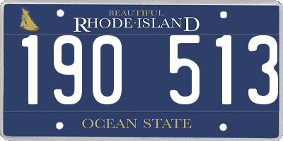 RI license plate 190513