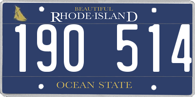 RI license plate 190514