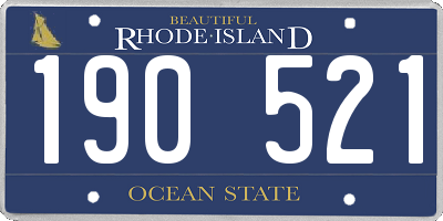 RI license plate 190521