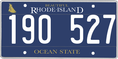 RI license plate 190527