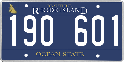 RI license plate 190601