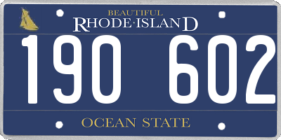 RI license plate 190602