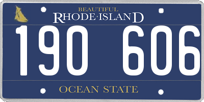 RI license plate 190606