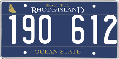 RI license plate 190612