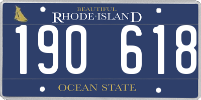RI license plate 190618