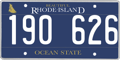 RI license plate 190626