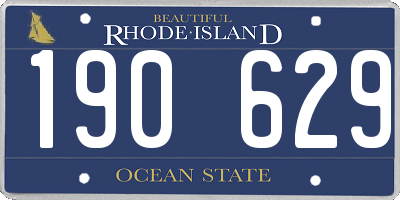 RI license plate 190629