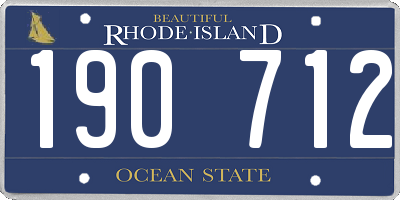 RI license plate 190712