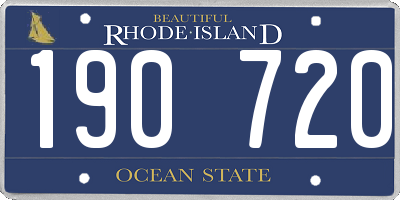 RI license plate 190720