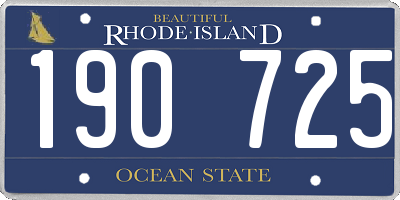 RI license plate 190725