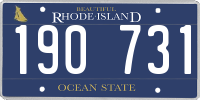 RI license plate 190731