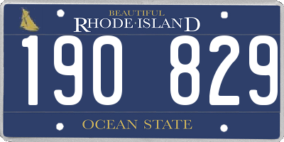 RI license plate 190829